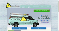 Desktop Screenshot of grayzerelectric.com